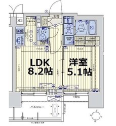 スワンズシティ梅田シエロの物件間取画像